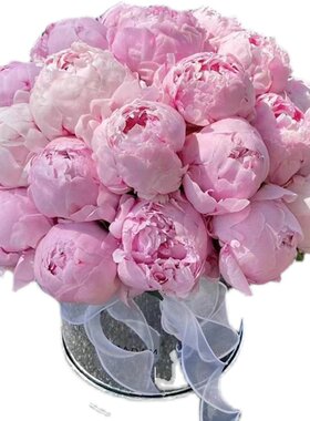 节杭州同城鲜花速递芍药花束生日