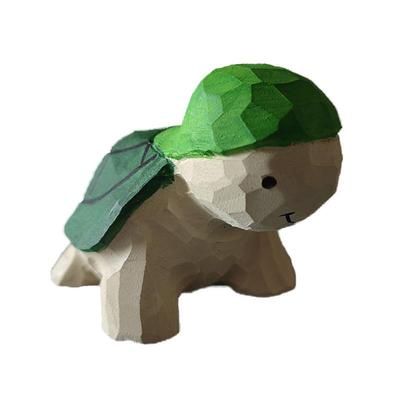 木质摆件卡通风格儿童房手工摆件