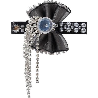 兰诺蝴蝶结流苏发夹女