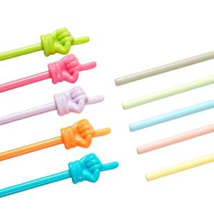 马卡龙色早教儿童指读棒幼儿读书阅读可爱创意手指教学棒鞭指示棒