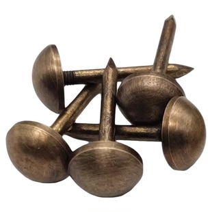 仿古复古纯铜钉铜帽钉圆钉实心铆钉圆头钉小泡钉装饰钉门钉黄铜钉