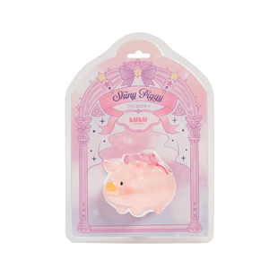 零加TOYZERO罐头猪LuLu 猪光闪闪吊卡手办可爱玩具桌面摆件礼物