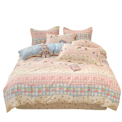 纯棉被套单件被罩200x230单人1.5