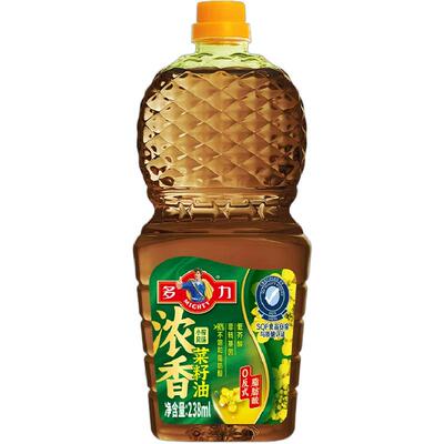 多力浓香菜籽油纯正家用小瓶装食用油物理压榨非转基因官方旗舰店