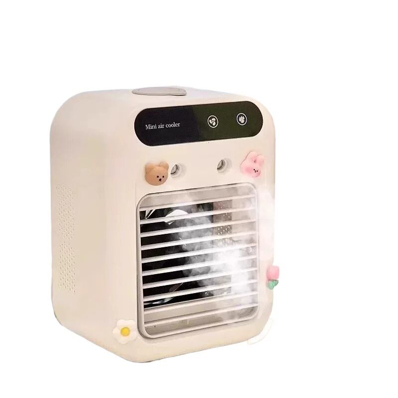 桌面便携式移动车载制冷小空调风扇迷你小型usb充电水冷风机宿舍实拍图 商品