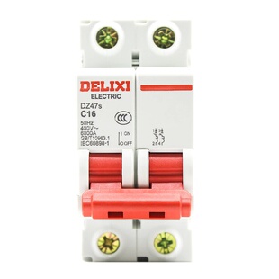 德力西断路器DZ47空气开关D型 80A 100A 125A单极1P大功率空开