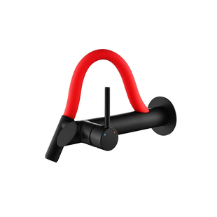 德希顿252暗装抽拉式面盆龙头冷热两用洗头入墙式预埋浴室洗手盆