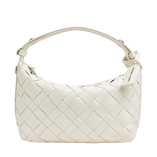 CHARLES&KEITH秋冬女包CK2-20151510编织可调节手提斜挎包饭盒包