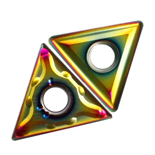 不锈钢硬钢淬火料数控刀片三角形外圆内孔粗精车TNMG16040408头粒