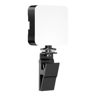 夹在手机上的补光灯直播拍摄专用打光摄影便携式拍照豆腐面光柔光手持桌面美颜自拍美食专业户外拍视频口袋灯