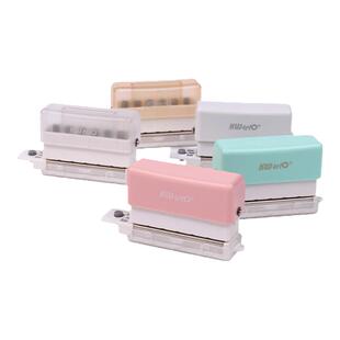 可得优多孔活页打孔器六孔打孔器6孔打孔机多功能打洞器b526孔活页本圆环30孔考试考研学习收纳打洞神器99H6