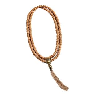 热振百香籽手串直切顺纹鬼脸柏香籽佛念珠盘文玩菩提男女项链配饰