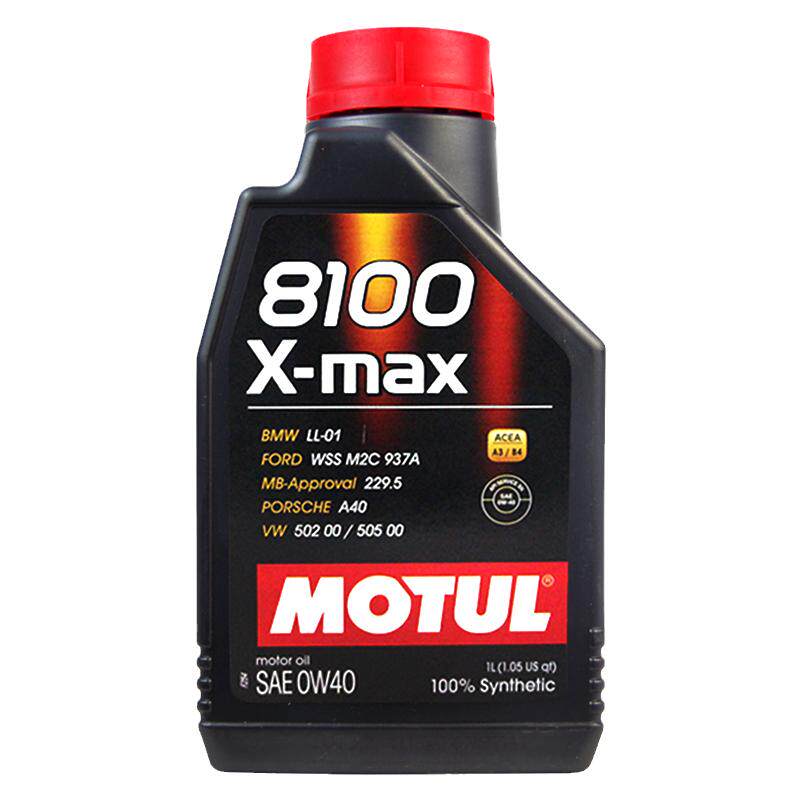 机油e站 摩特 8100 X-max 0W-40 全合成适用高尔夫朗逸迈腾帕萨特