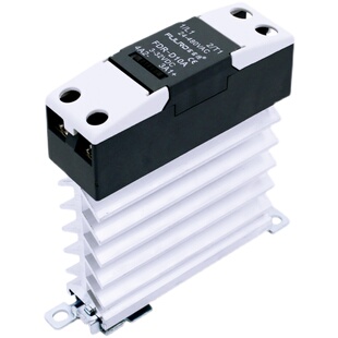 富雷德单相一体式固态继电器FDR-D5A/25A40A50A直流12V控交流模块