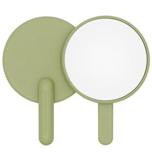 MUID小镜子手持化妆镜便携式随身迷你补妆3倍镜折叠简约马卡龙风