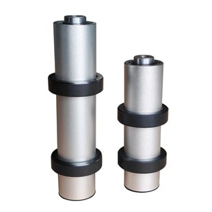 贴标机滚筒标签定位滚筒无动力铝辊铝合金固定滚轴标签定位导标杆