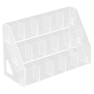 水光展示架美容院产品摆台次抛安瓶精华护肤品陈列架冻干粉收纳架