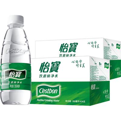 怡宝纯净水350ml*48瓶整箱装