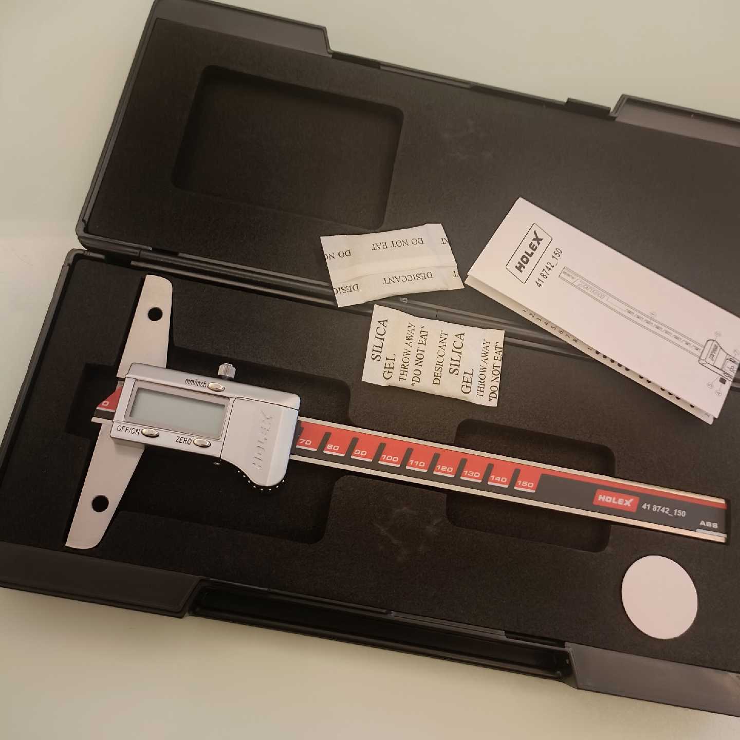 【议价-可维修】霍夫曼数显深度卡尺150mm /二手均有货