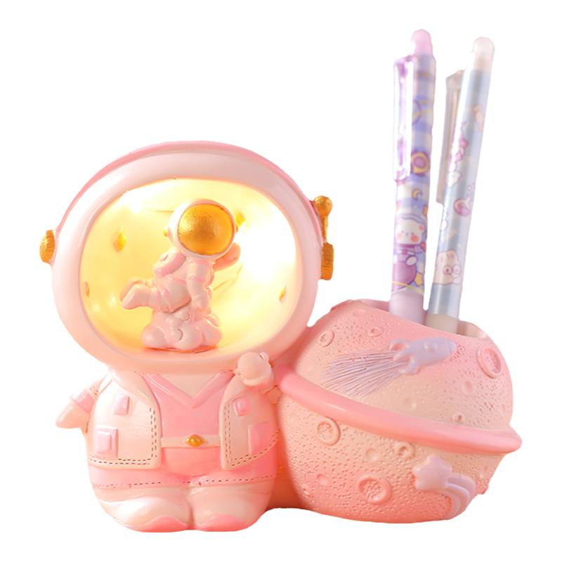宇航员笔筒摆件太空人装饰品