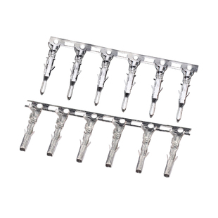 5557 5559连接器 公母接线端子 接插件压线簧片 冷压头金属弹片