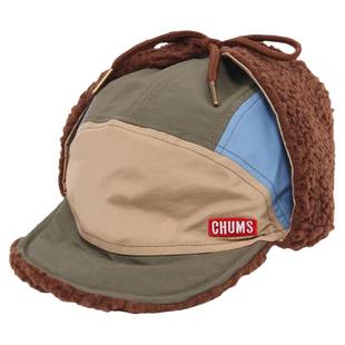 CHUMS洽洽鸟户外运动休闲儿童雷锋帽飞行帽百搭抓绒帽子CH25-1068