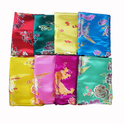 真丝七彩织锦缎床品杭州结婚被面