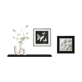 现代简约客厅装饰画沙发背景墙挂画新款高级感黑白餐厅壁画玄关画