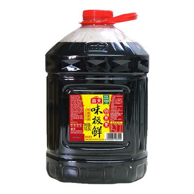 海天味极鲜酱油10.5L饭店批发
