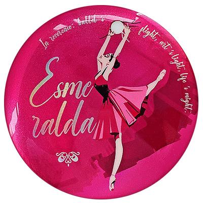 芭蕾艾斯米拉达马口铁徽章