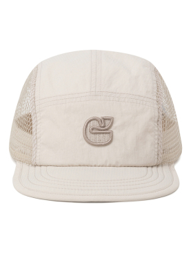 Carlyn  NYLON MESH CAMP CAP 2026新款镂空透气弯檐轻量感棒球帽
