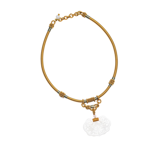 宝宝婴儿金锁周岁礼长命锁项圈项链吊坠挂绳黄金吊坠配编绳项链绳