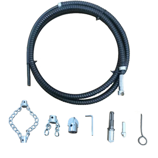 饭店链条式电动实心下水道疏通链条管道疏通器链条钻头疏通器弹簧