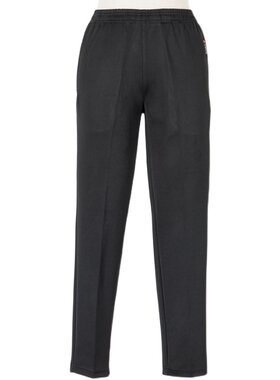 服务员松紧工作裤工作裤直筒黑裤