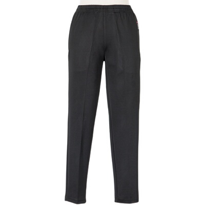 服务员松紧工作裤工作裤直筒黑裤