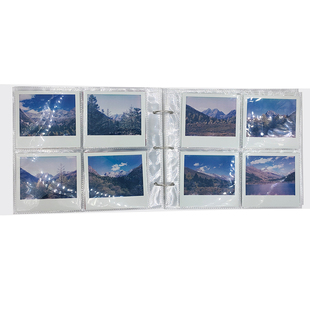 宝丽来富士拍立得活页相册 内页组合套装 大容量 配套 sx70富士sq