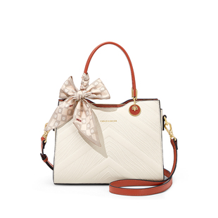 Cnoles蔻一橘子奶昔妈妈包冬新款单肩手提包包女士新年礼物送妈妈