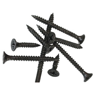 【厂家直销】散装高强度干壁钉自攻钉黑磷十字沉头石膏板钉木螺丝