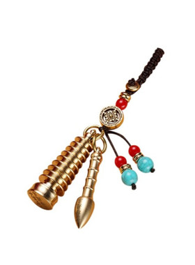 文昌塔笔·随身挂件钥匙扣纯铜