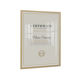 原木色相框专利证书框挂墙A4荣誉奖状展示框免打孔A3营业执照框架