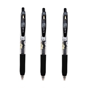 特价日本ZEBRA斑马JJ15北海道限定仙鹤雪之精灵小胖鸟路灯中性笔