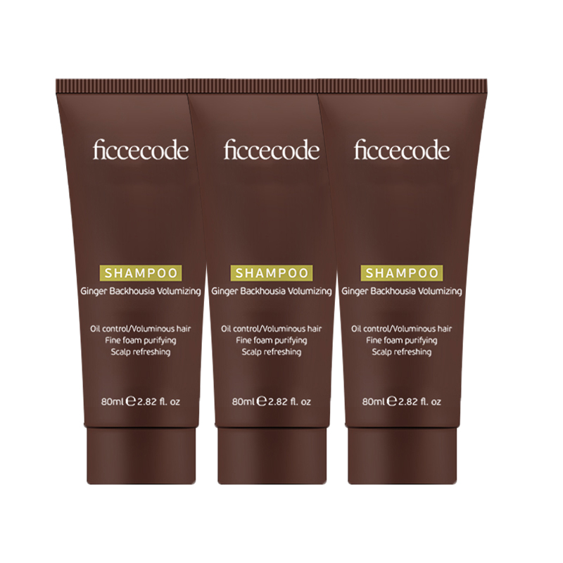 菲诗蔻生姜巴毫丰盈洗发水顺手买1件女控油蓬松体验装便携装80ml