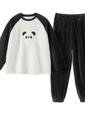 贝肽斯儿童保暖睡衣家居服套装