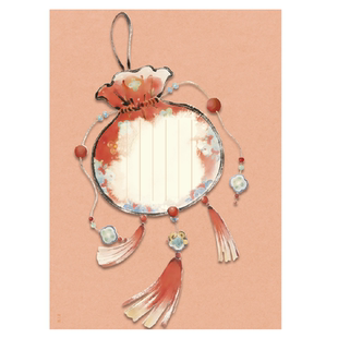 a4新年硬笔书法作品纸非遗文创横线格书法纸学生钢笔字练字专用纸