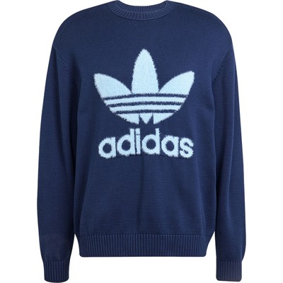 Adidas/阿迪达斯正品三叶草男士针织宽松保暖套头衫JC6349