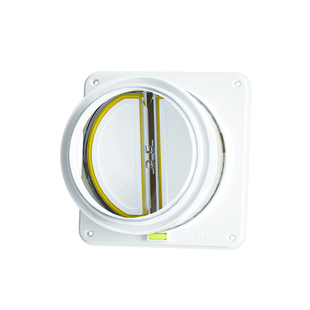 雨虹飞鱼厨房烟道止逆阀专用抽油烟机止回阀排烟管卫生间出风通用