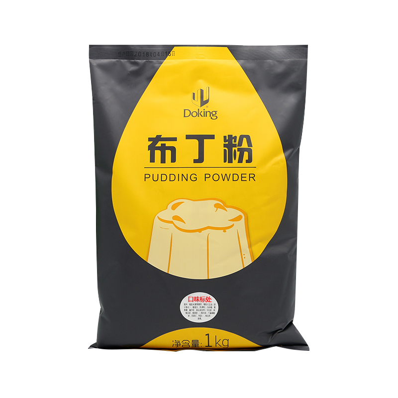 盾皇布丁粉奶茶店专用原材料自制免煮果冻粉鸡蛋芒果草莓甜品商用