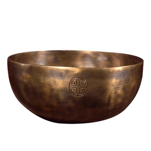 颂钵尼泊尔手工佛音钵音碗法海钵铜钵铜磬静心冥想钵盂法海碗金钵