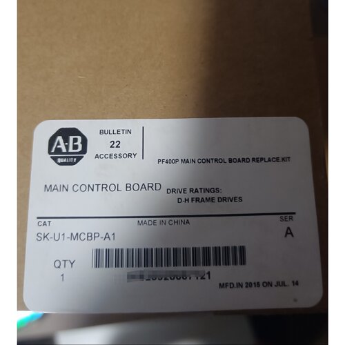 议价PF400P MAIN CONTROL BOARD REPL适用