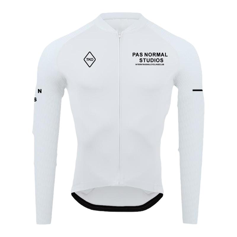 PAS竞技款紧身春秋季薄款长袖骑行服速干上衣公路山地自行车服装